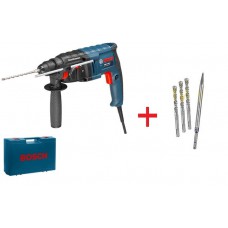 BOSCH GBH 2-20 D perforatorius + 4 priedai